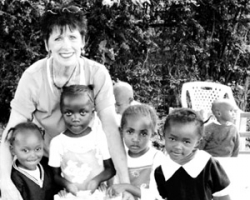 Susan Pierce seeks help for African kids