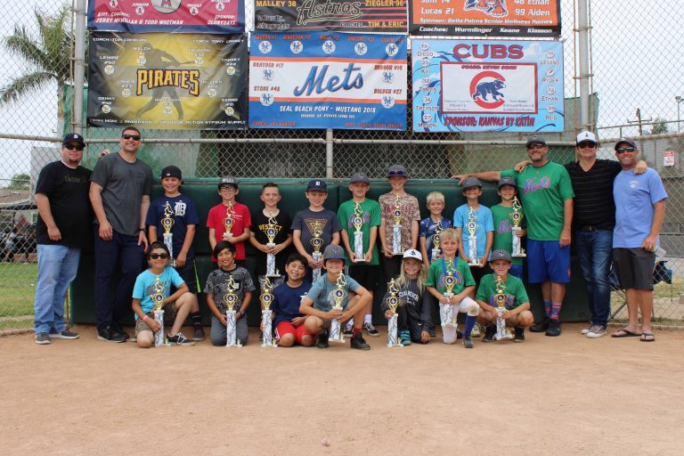 Seal Beach PONY baseball season ends