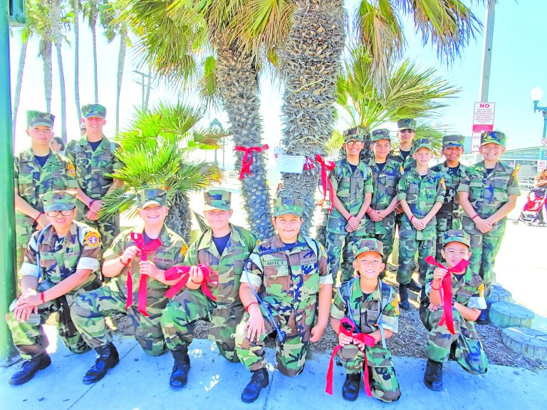 Young Marines Supporting Seal Beach