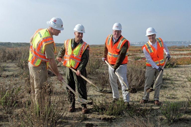 Naval base holds groundbreaking ceremony for Ammunition Pier project