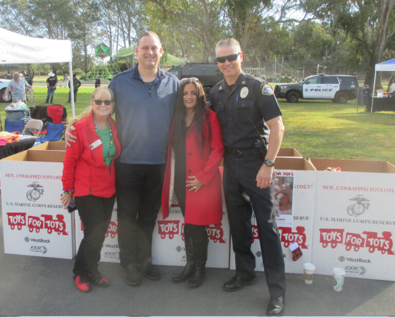 Toys for Tots collected presents at HB Central Park West