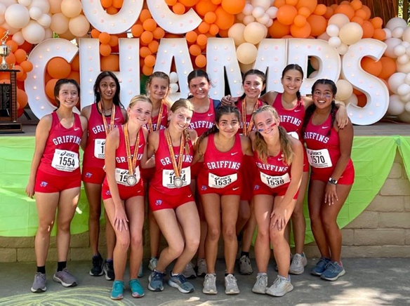 Griffin JV girls become OC XC Champions