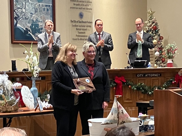 City Council bids farewell to departing members Moore and Sustarsic