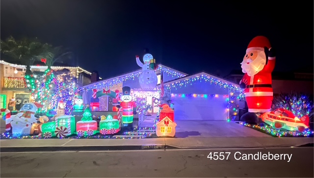 Seven homes win 2024 CPE Holiday Lights Contest 